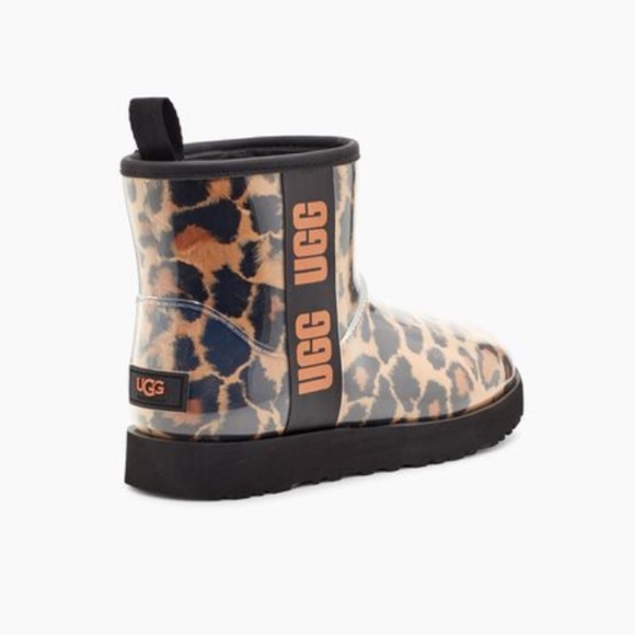 UGG Classic Clear Mini Panther Butterscotch Shoes - Picture 4 of 11